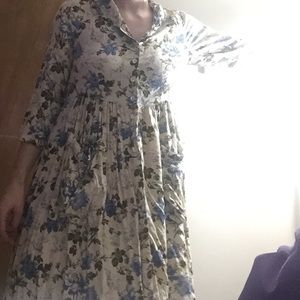 Full Length April Cornell Button Down Dress